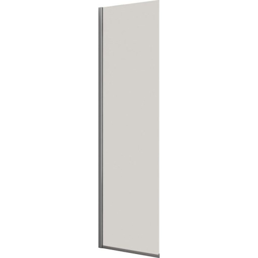 Dansani Match duschv&auml;gg, modell D, 67 cm, klart glas, krom profil