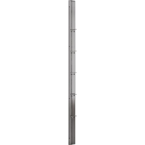 Dansani Match Tower brusehylde, model D, 10 cm, krom profil