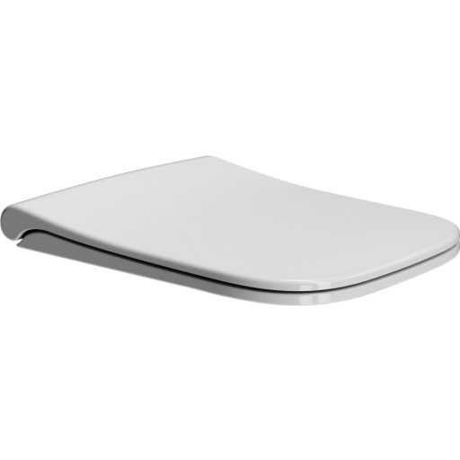GSI Nubes toalettsits, soft close, avtagbar, vit