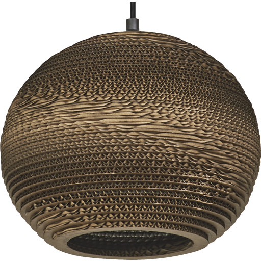 OSRAM DECOR Kartongkula Pendellampa 1XE27 brun