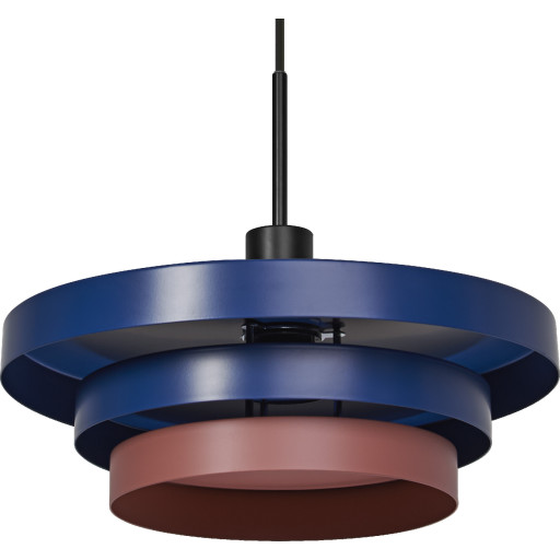 OSRAM DECOR Layers Pendellampa 1XE27 blå/rosa