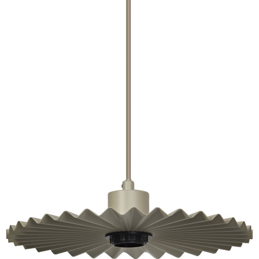 OSRAM DECOR Plisserad pendellampa 1XE27 beige