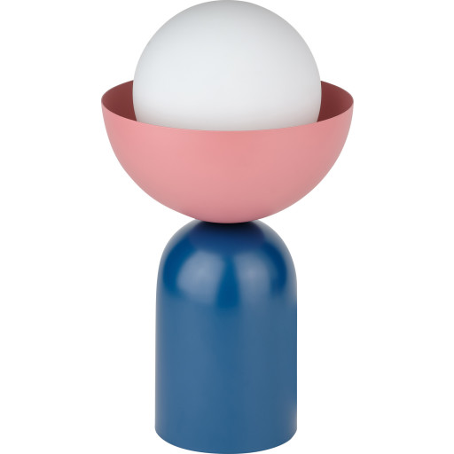 Osram Decor Bowl bordlampe, blå/rosa