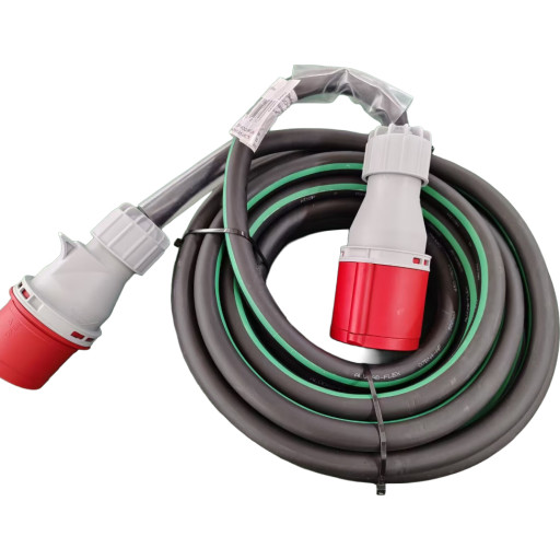 Wexim CEE Alucab-Flex kabelsæt, 5G6 mm², 400V/32A, 10 meter