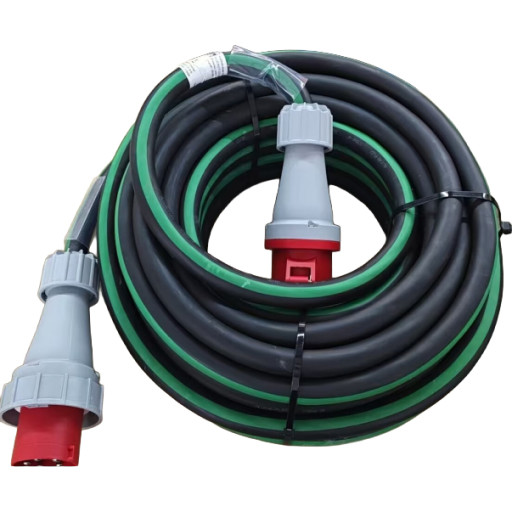 Wexim CEE Alucab-Flex kabelsæt, 5G16 mm², 400V/63A, 25 meter