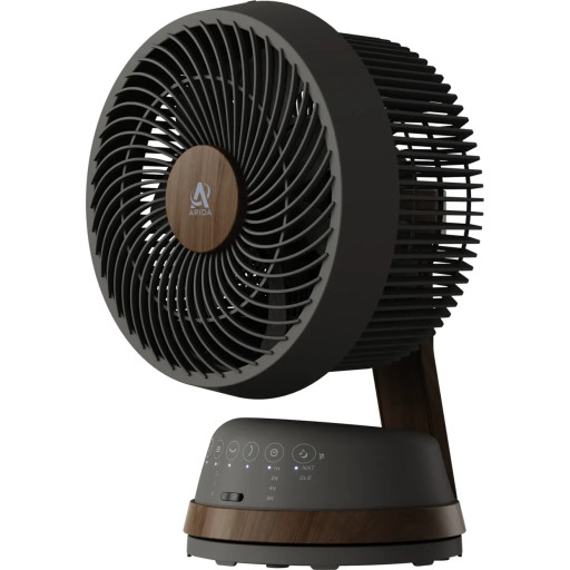 Arida Breeze bordventilator, sort