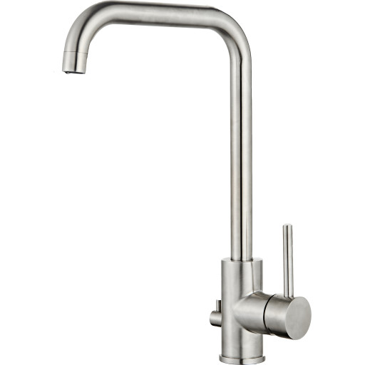 Zen Sanitary k&ouml;ksblandare, borstat rostfritt st&aring;l