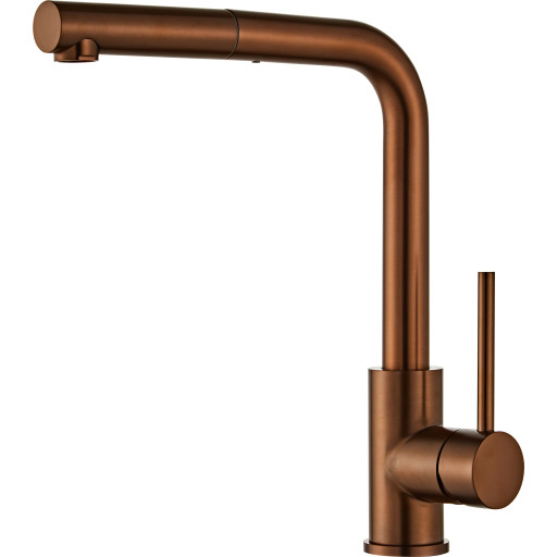 Zen Sanitary k&ouml;ksblandare med utdragbar pip, koppar