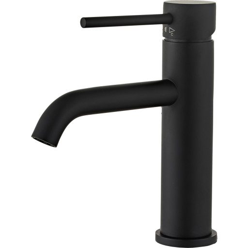 Zen Sanitary Slimine håndvaskarmatur, sort