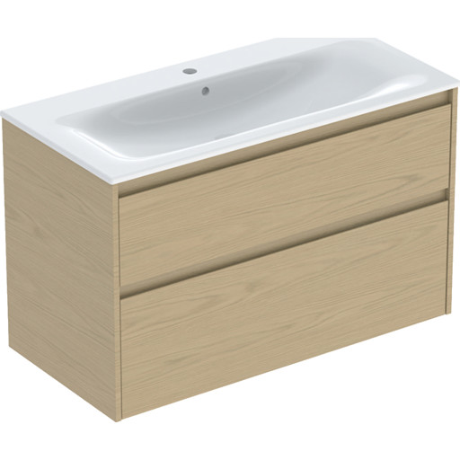 Ifö Sense Modern møbelpakke, 100x48 cm, eg