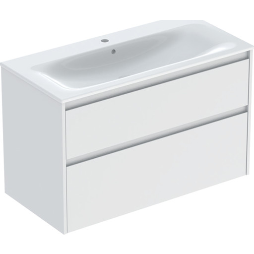Ifö Sense Modern møbelpakke, 100x48 cm, mat hvid