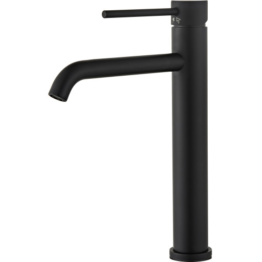 Zen Sanitary Slimline håndvaskarmatur, sort