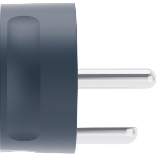 Norm stikprop, med jord, blå