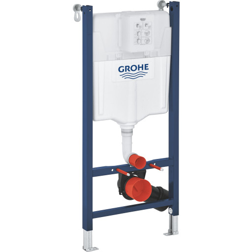 Grohe Rapid SL 2-i-1 indbygningscisterne uden trykplade højde 1,13m SC EU TAX cisterne med 3/4,5 liters skyl