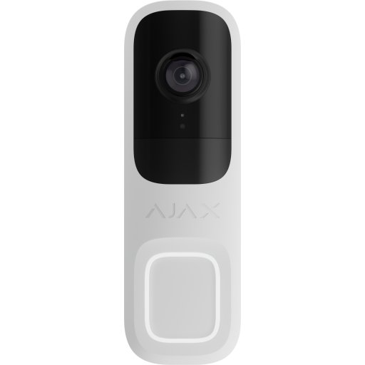 Ajax Doorbell - Video dørklokke - Hvid