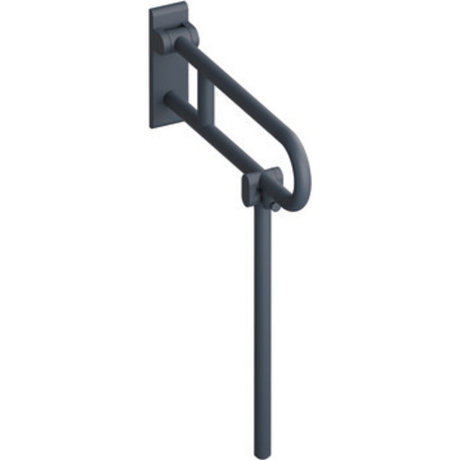 Hewi Serie 801 armstøtte, 85 cm, mat antracit