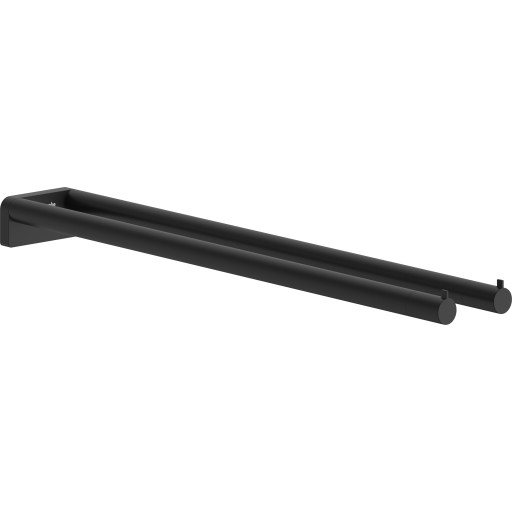 Hansgrohe AddStoris S håndklædeholder, 44,1 cm, mat sort