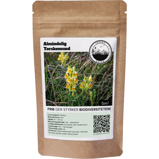 Blomsterfrø almindelig torskemund 5m²