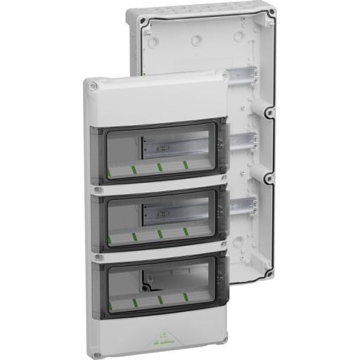 Spelsberg AK 36 - L gruppetavle, 3x12 moduler