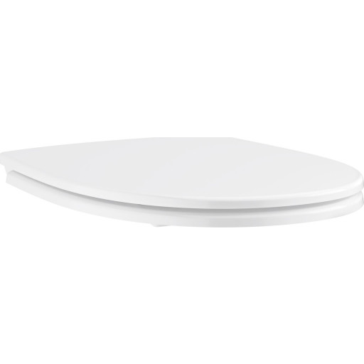 Grohe Bau Ceramic toalettsits, soft close, snabbf&auml;ste, vit
