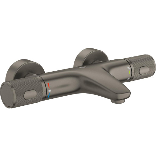 Grohe Precision Feel badkarsblandare, borstad svart krom