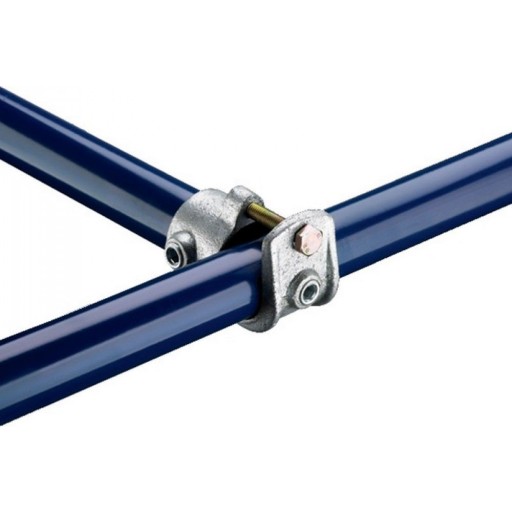 Pipe clamp tee, åbent, 3/4"