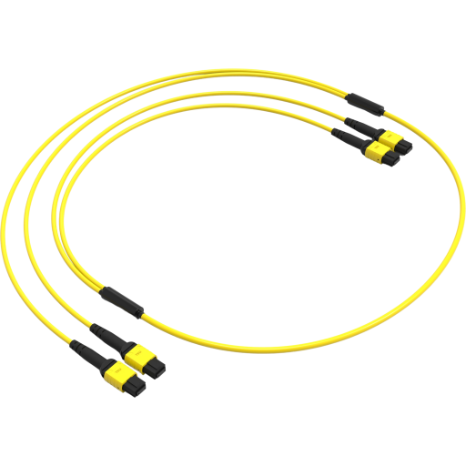 Fiberkabel 24, LSZH metode, 10 meter