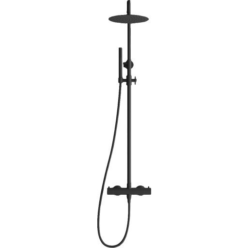 Scandtap Pleasure 2 brusesæt, mat sort billede