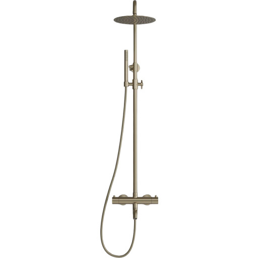 Scandtap Pleasure 3 badkarsblandare med duschset, borstad guld