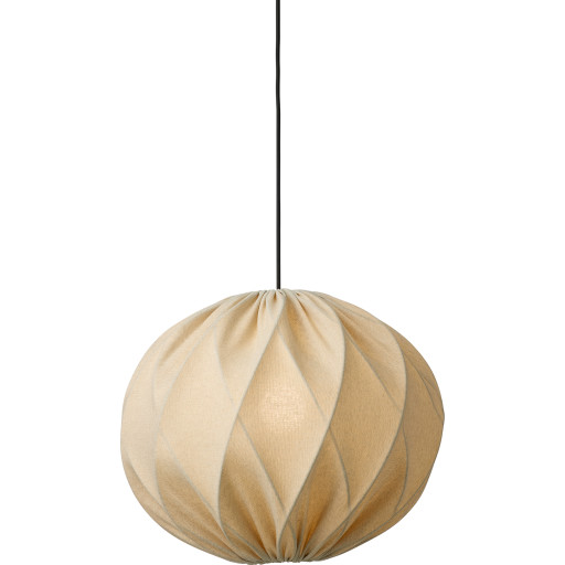 Nielsen Light Jasmin pendel, sort ledning, sand