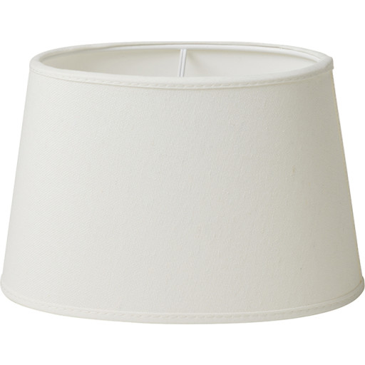 Nielsen Light Jasmin lampsk&auml;rm, vit, H13 cm