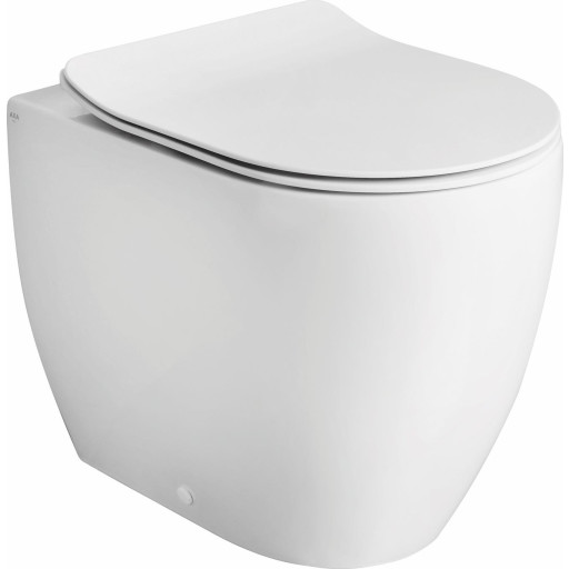 Lavabo Glomp BTW toiletsæt, uden cisterne, back-to-wall, mat hvid