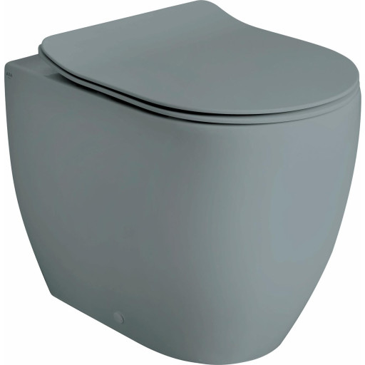 Lavabo Glomp BTW toiletsæt, uden cisterne, back-to-wall, mat grå billede