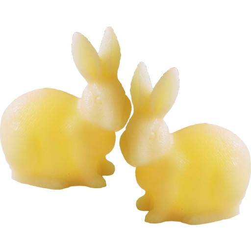 Sirius - Elin Kanin 2 stk. sæt, Pale Yellow