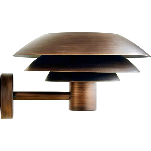 Dyberg Larsen DL31 v&auml;gglampa utomhus, koppar