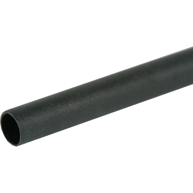 krymperr, 39/13 mm, sort, med lim, 1,22 meter