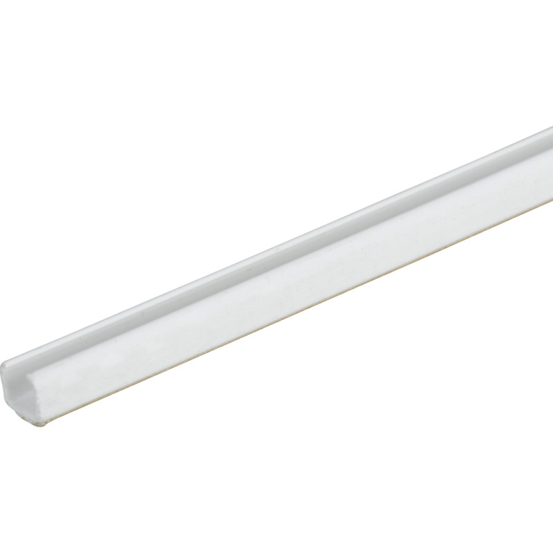 2 meter Tehalit kabelkanal, 8x7 mm i hvid