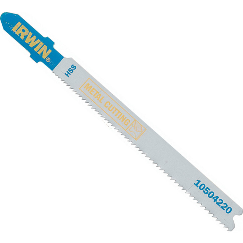 Irwin stiksavsklinge 92 mm 24 tpi HSS Progress til metal pakke a 5 stk.