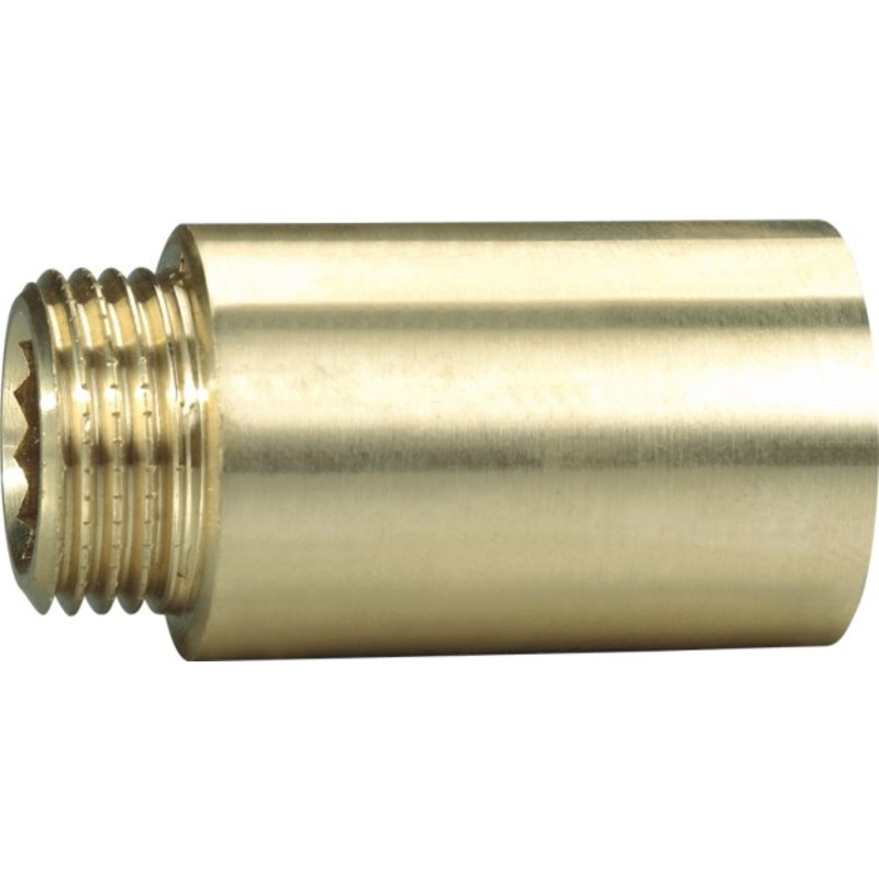 Messing haneforlænger, 3/4" - 40 mm