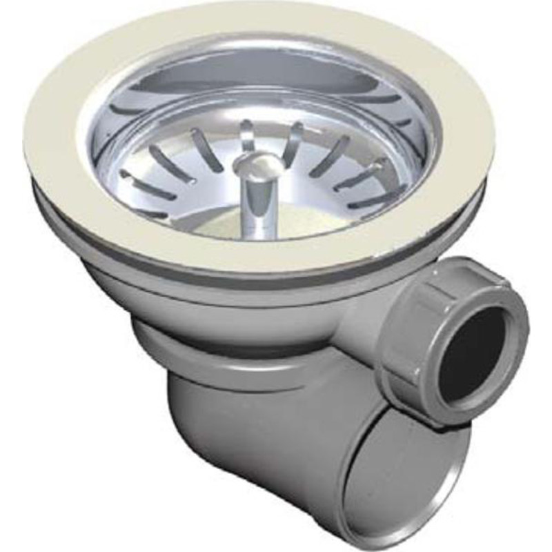 Intra Juvel Intra A5 strainer/ventilsæt 1.1/2'' til 1 1/2 & dobbeltvaske