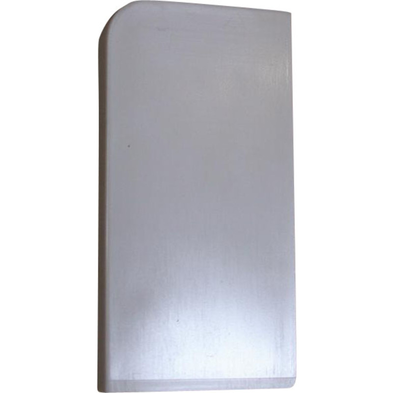 Gabotherm endestykke, hjre, lysegr 6863