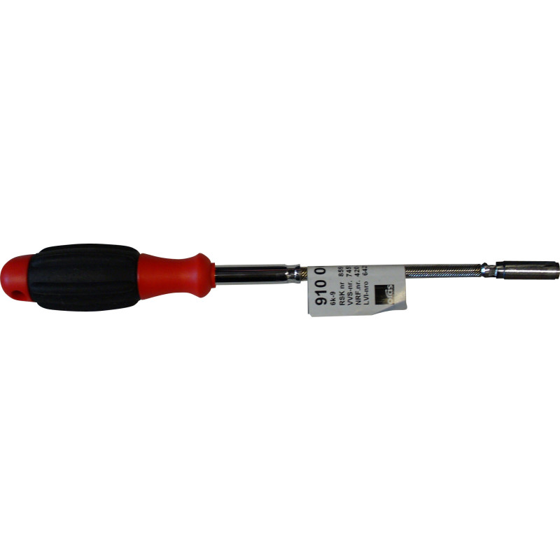 Oras hylsnyckel, 9 mm, ledbar