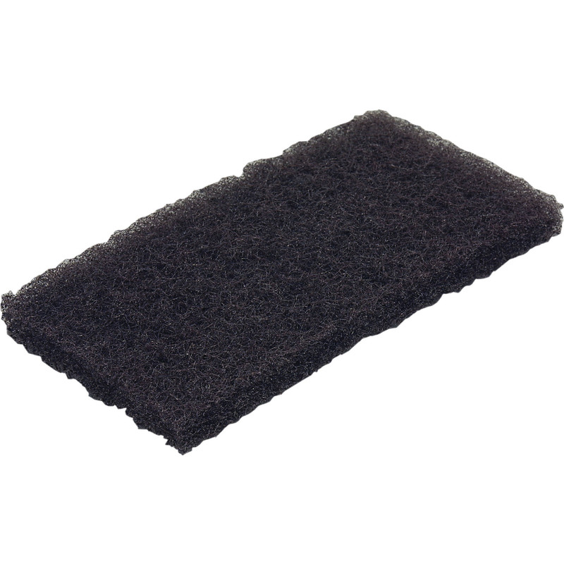 Vikan jumbopad 24,5x11,5x3cm, brun, polyester, fin skureeffekt el. grov skureeffekt - grov skureeffekt | Skurenylonpads og -holdere | Gulve og Vægge | Overflader