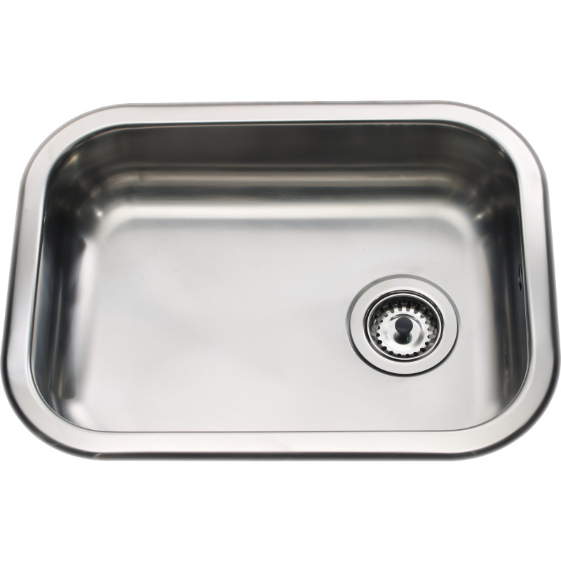 Juvel Køkkenvask Bk400m/strainer   Kummemål: 400x340x135 Mm