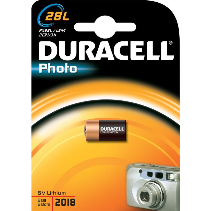 Duracell Photo 28L batteri, 1 stk.