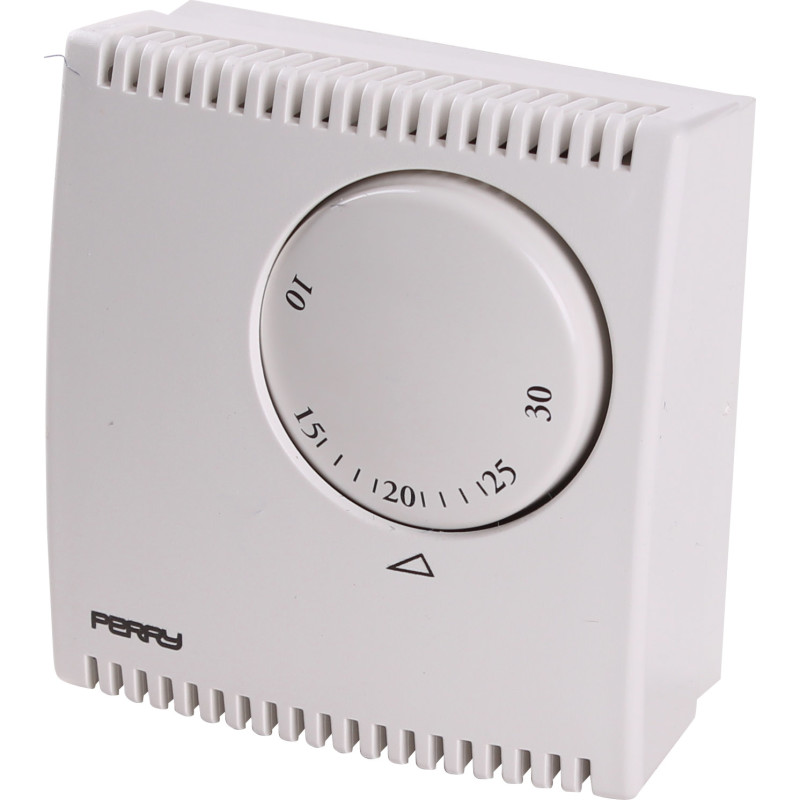 Rumtermostat med skiftekontakt TEG130, 230 V, vægmontering