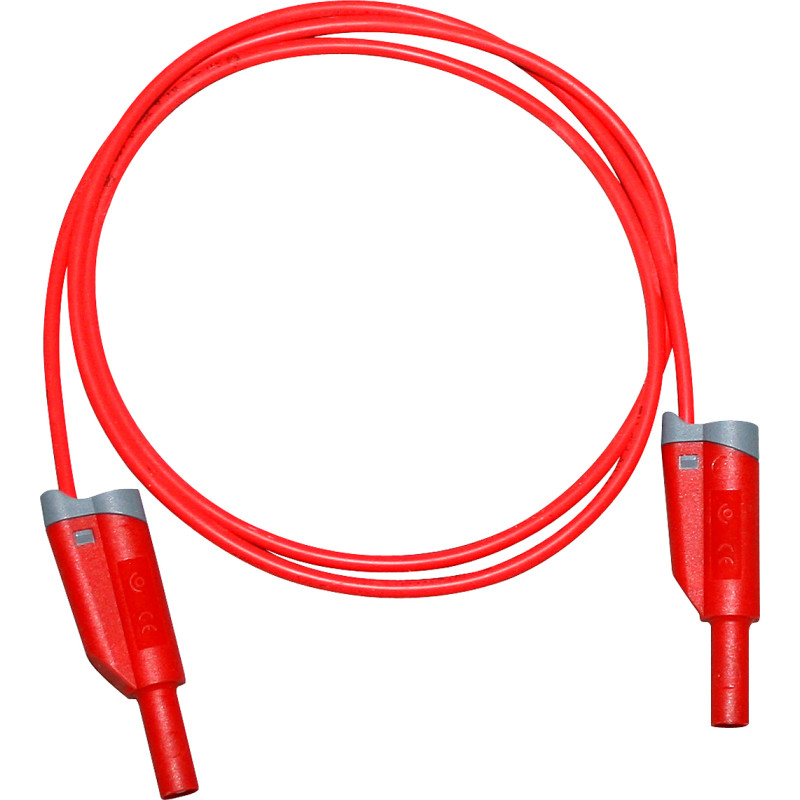 Elma Instruments Prøveledning 2611 silikone 100CM rød