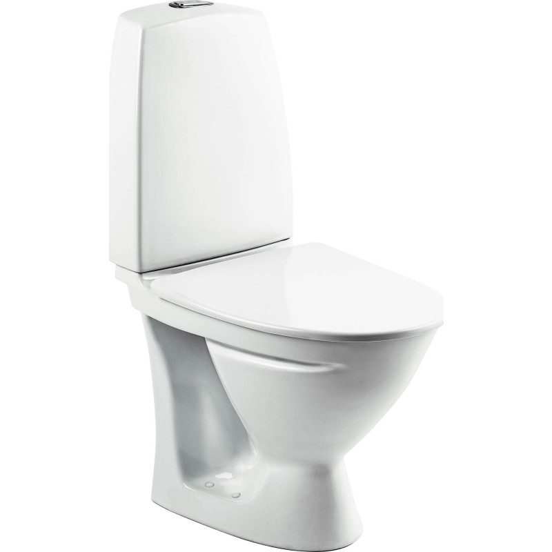 Ifö Sign toilet 6832 Hvid Universallås kort model (P-lås)