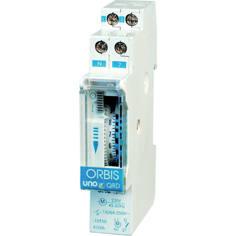 Orbis UNO D kontaktur Analog, Døgn-Ur, 17,5 mm