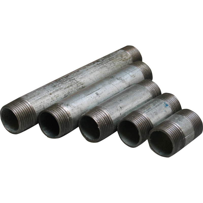 Galvaniseret nippelrør 3" - 120 mm